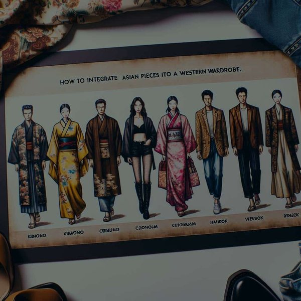 Comment intégrer des pièces de mode asiatique dans une garde-robe occidentale?